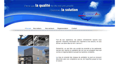 Desktop Screenshot of element-air.com